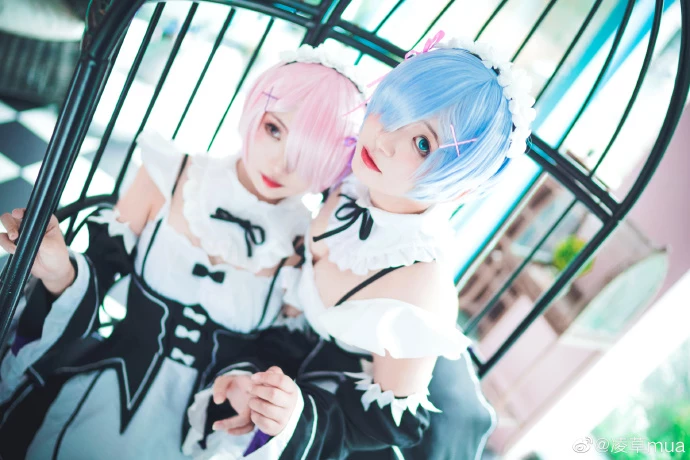 Re：從零開始的異世界生活 蕾姆：@愛吃魚的二貨小喵 拉姆：@淩草mua [9P]