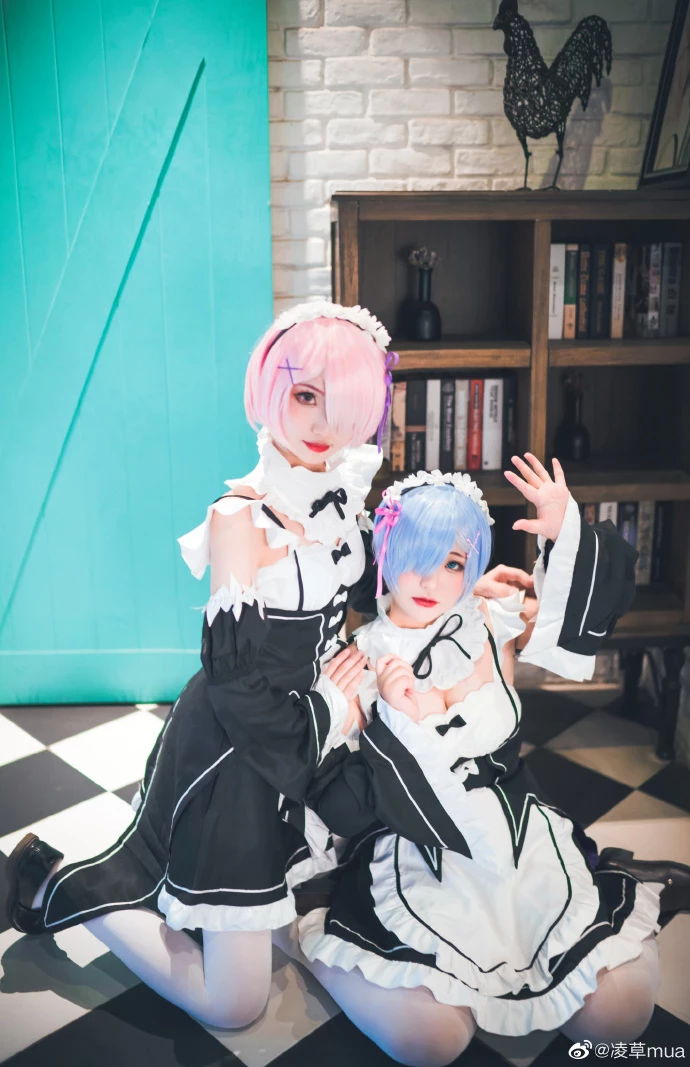 Re：從零開始的異世界生活 蕾姆：@愛吃魚的二貨小喵 拉姆：@淩草mua [9P]