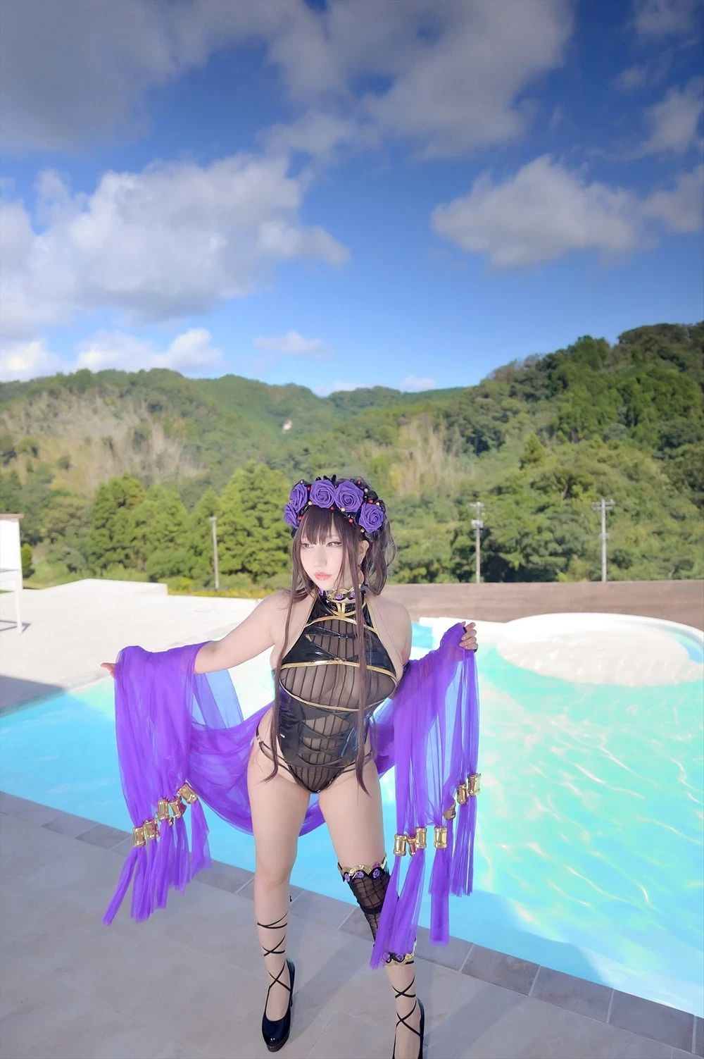 Shooting Star s [Saku] Memories of summer Murasaki Shikibu FGO [Cosplay]