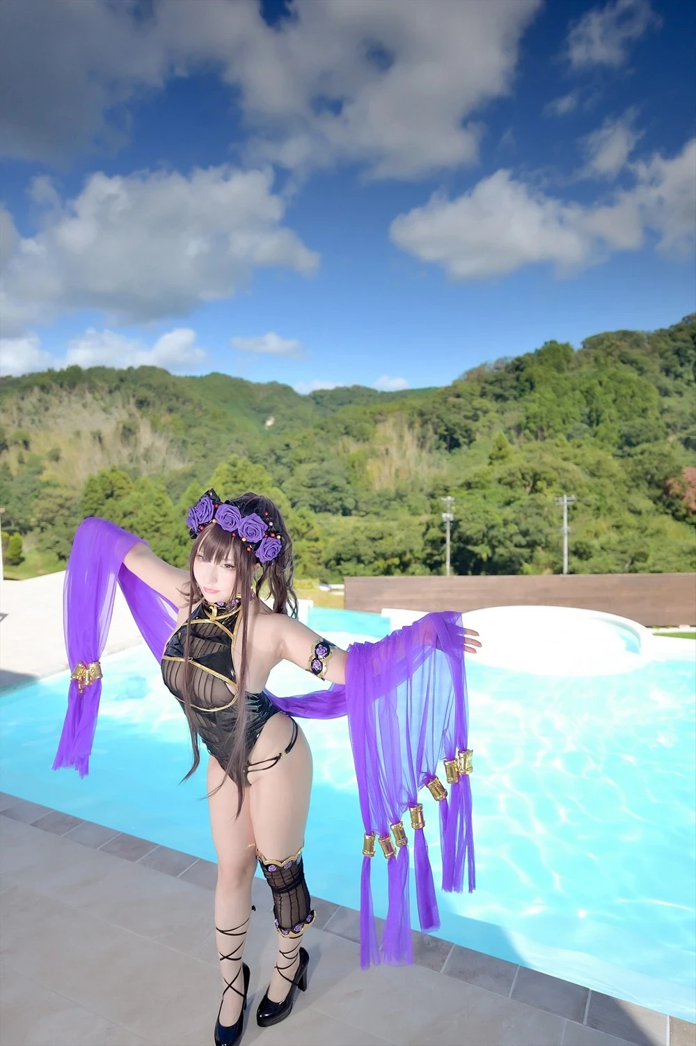 Shooting Star s [Saku] Memories of summer Murasaki Shikibu FGO [Cosplay]