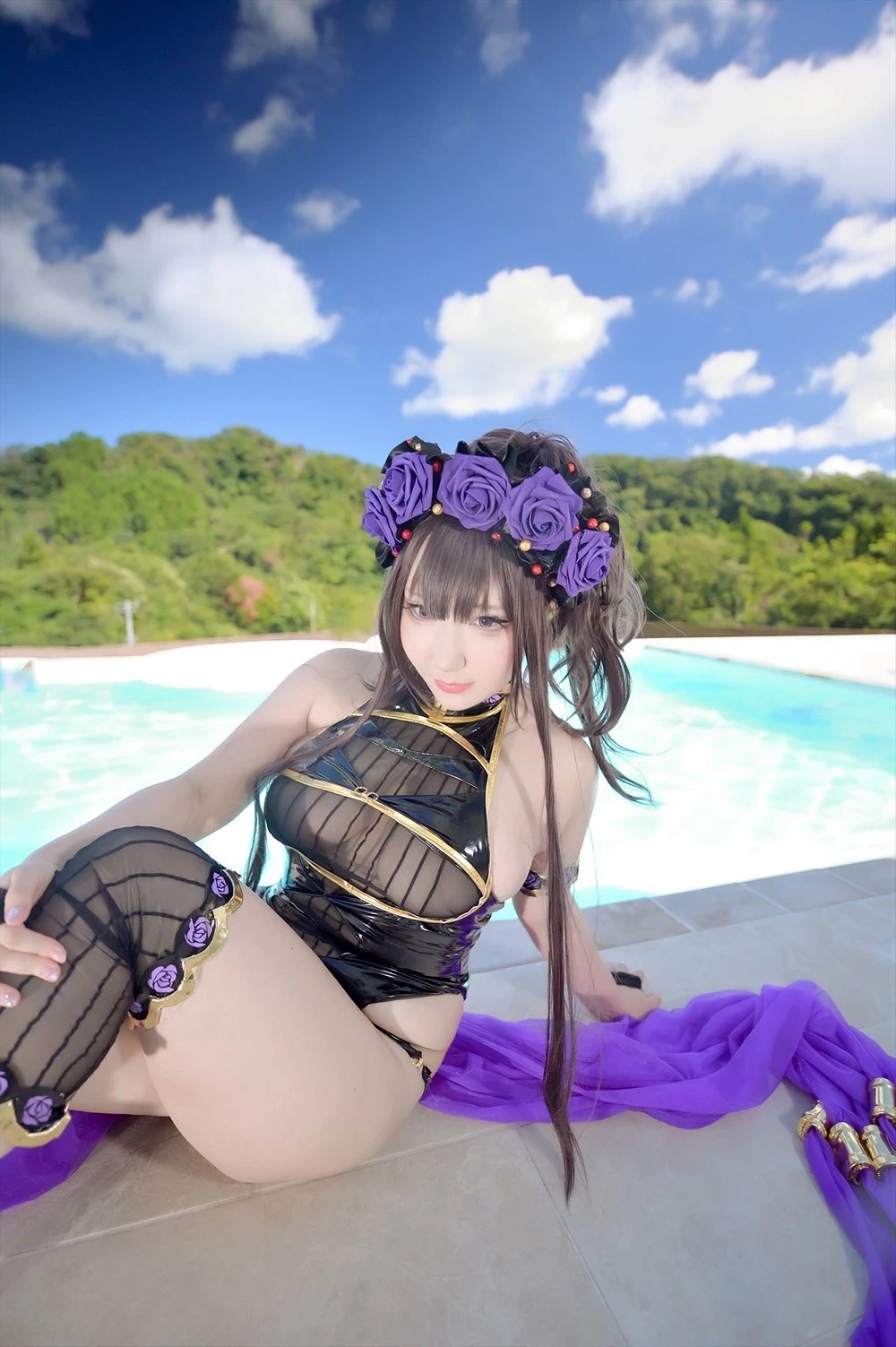 Shooting Star s [Saku] Memories of summer Murasaki Shikibu FGO [Cosplay]