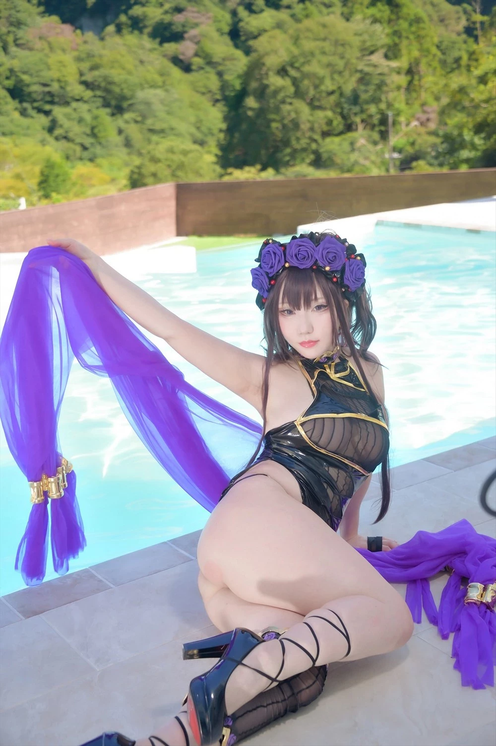 Shooting Star s [Saku] Memories of summer Murasaki Shikibu FGO [Cosplay]