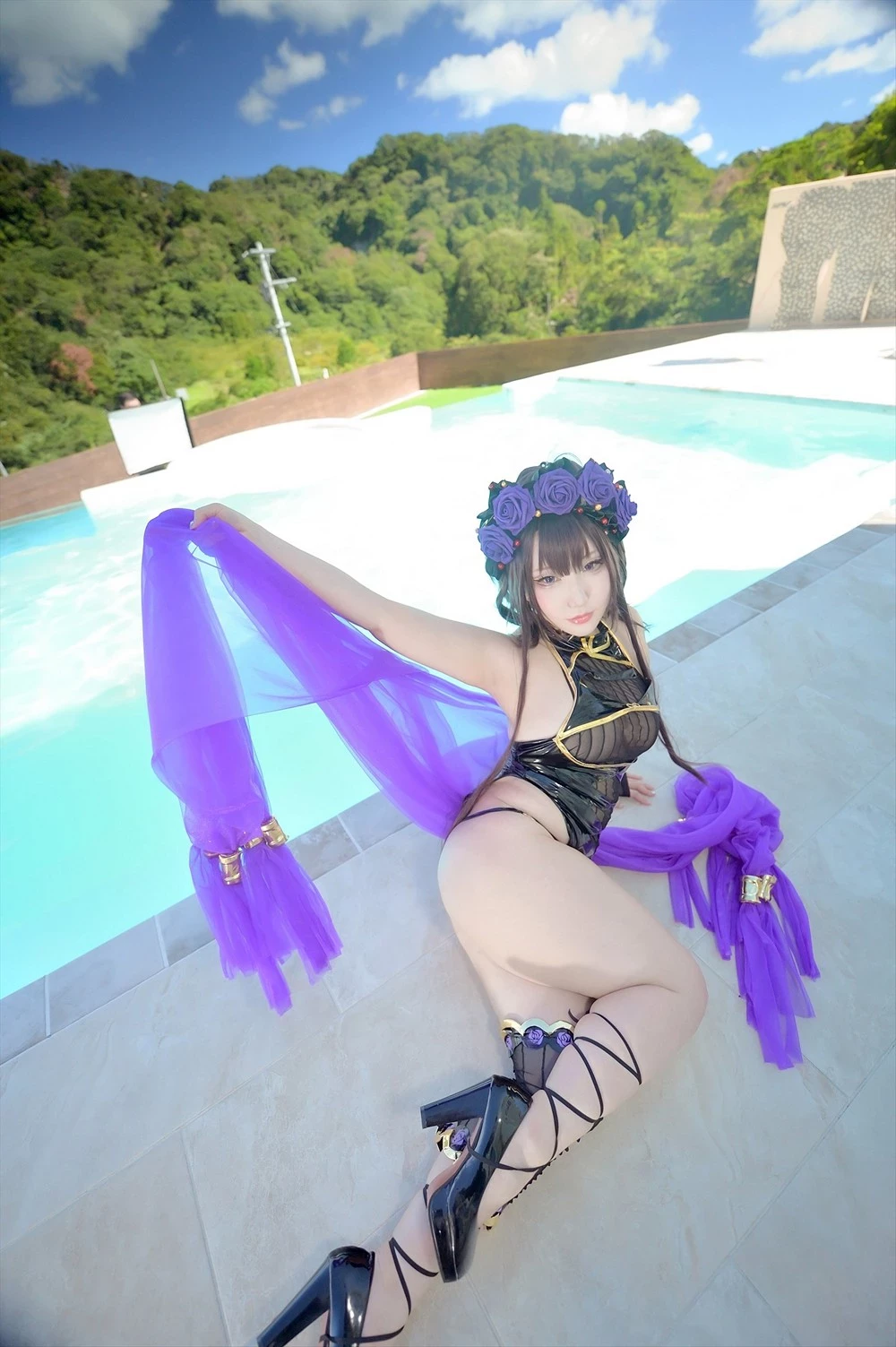 Shooting Star s [Saku] Memories of summer Murasaki Shikibu FGO [Cosplay]