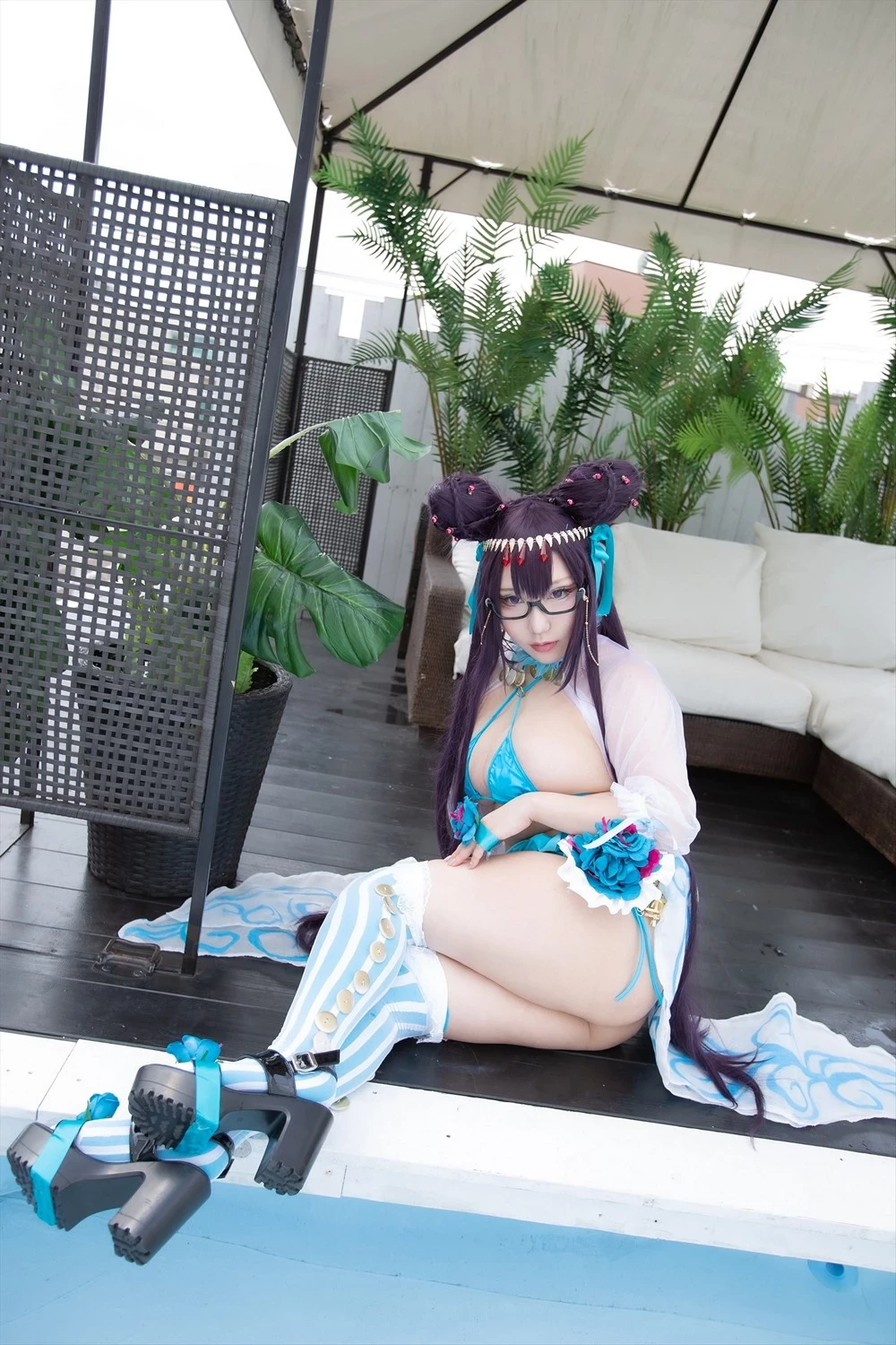 Shooting Star s [Saku] Memories of summer Murasaki Shikibu FGO [Cosplay]