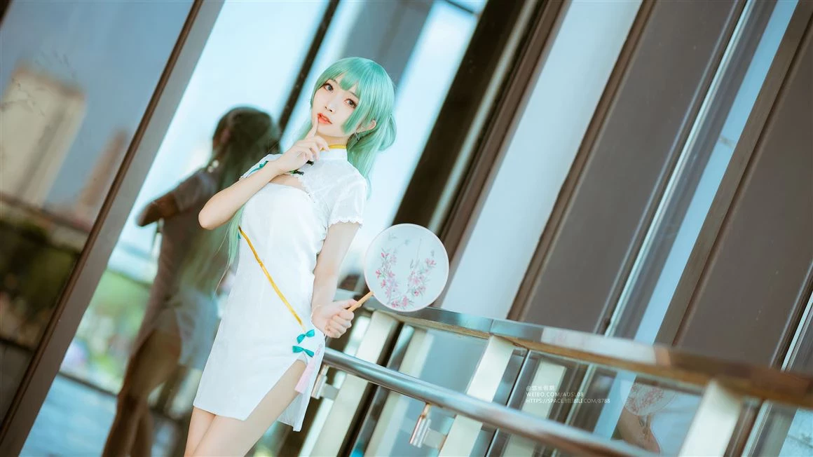 VOCALOID初音未來旗袍Cosplay[CN：_壯漢七煞_] [12P]