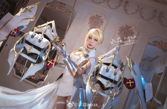 《碧藍航線》聖女貞德Cosplay[CN：水淼] [12P]