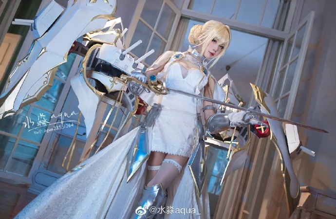 《碧藍航線》聖女貞德Cosplay[CN：水淼] [12P]