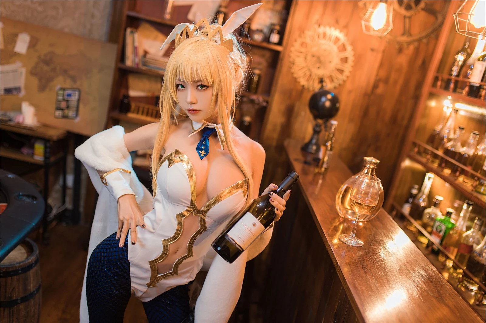 cosplay 水淼 白槍呆