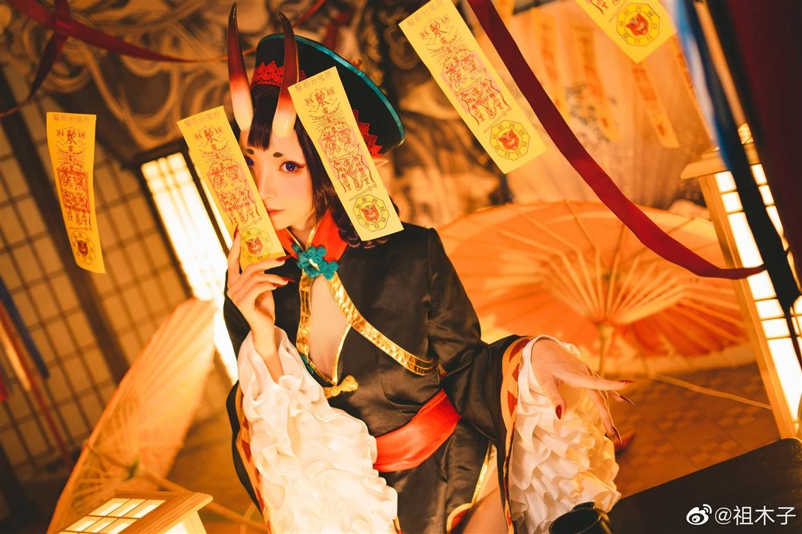 《陰陽師》酒吞童子Cosplay[CN：祖木子] [11P]