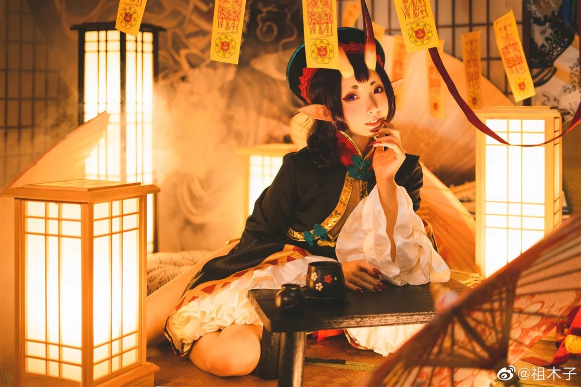 《陰陽師》酒吞童子Cosplay[CN：祖木子] [11P]