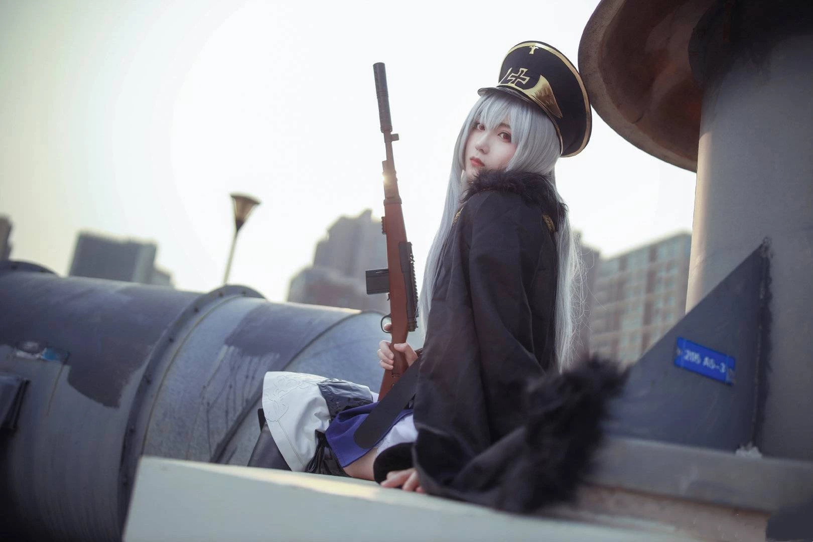 《少女前線》Kar98k COS圖[CN：島崎圓里] [9P]