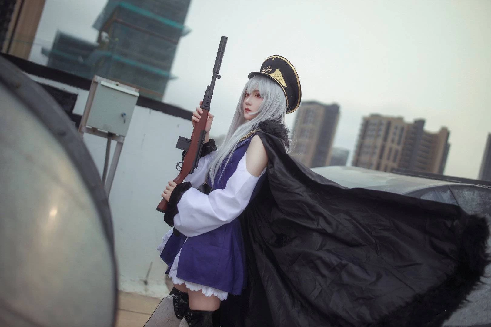 《少女前線》Kar98k COS圖[CN：島崎圓里] [9P]