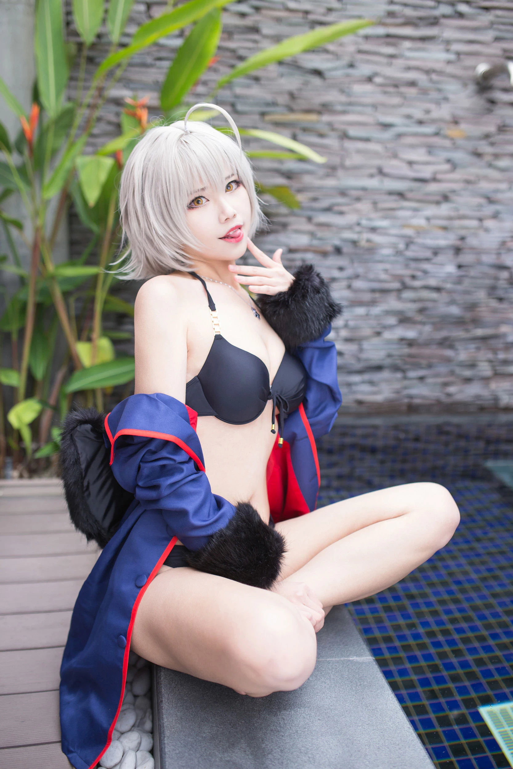 [Cosplay] 萱-KaYa - 黑貞 [79P]