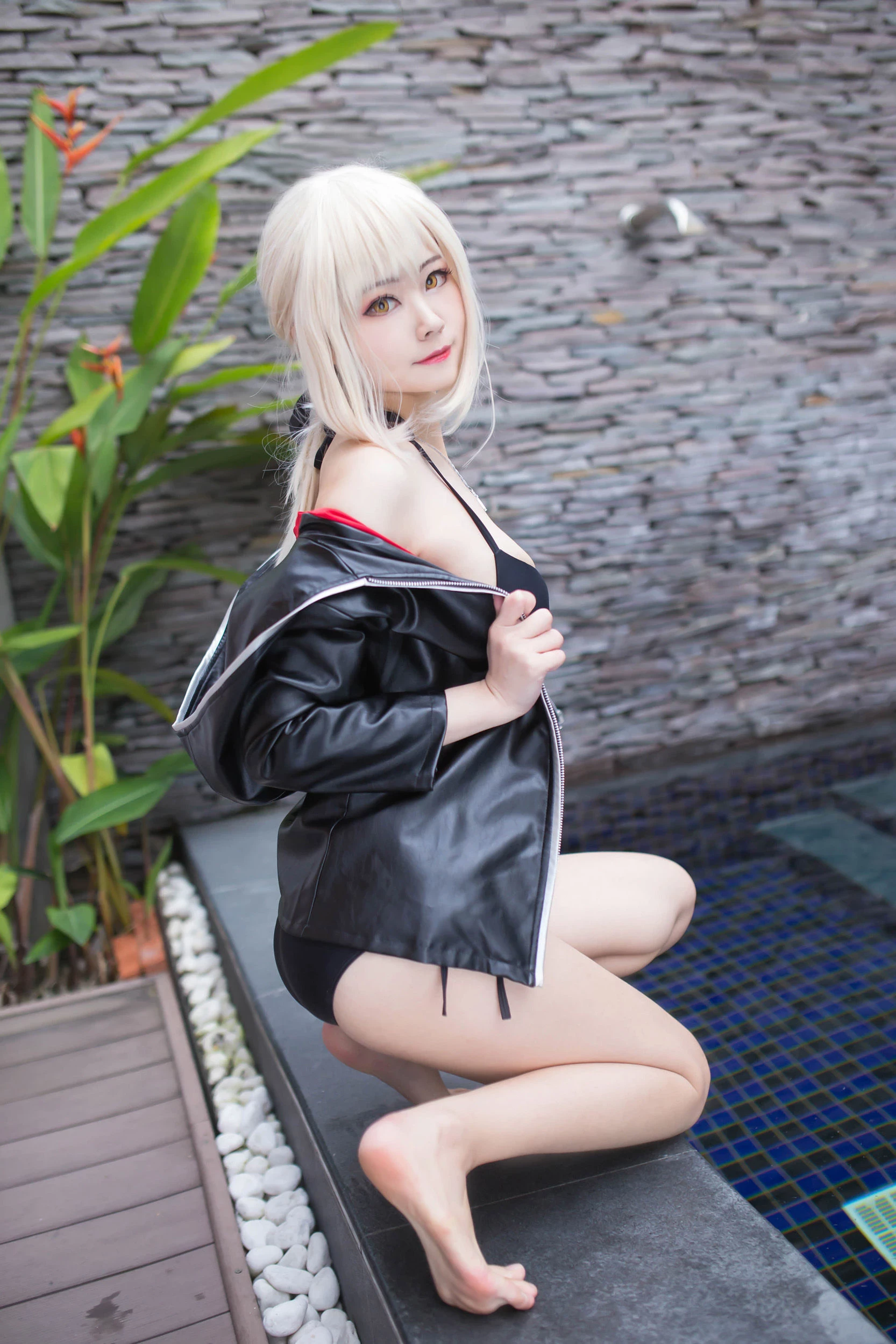 [Cosplay] 萱-KaYa - 黑貞 [79P]