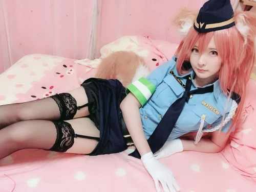 Misa呆呆 FGO 玉藻御前婦警コスプレ [9P]