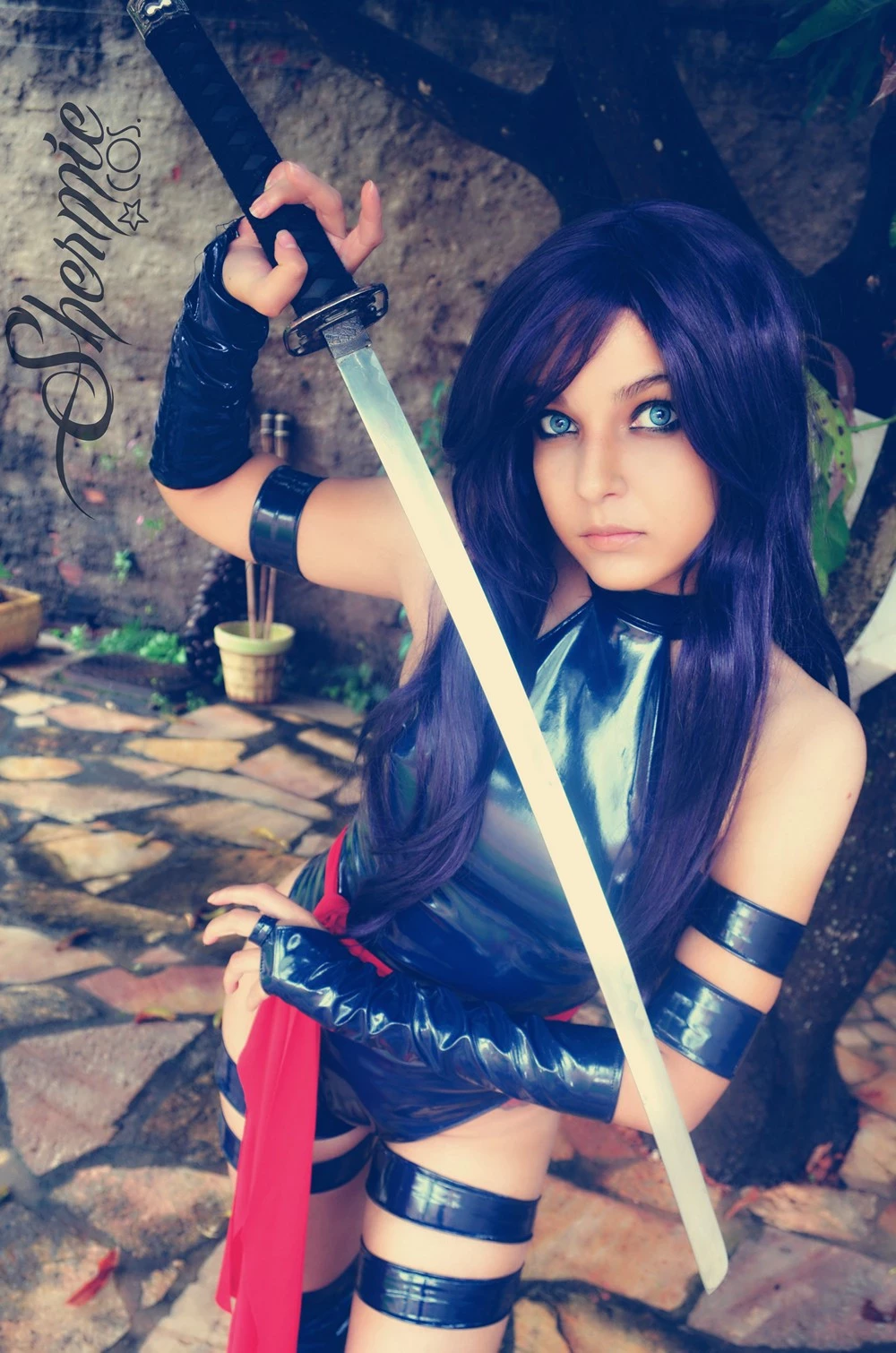 Assorted X-Men Psylocke Cosplay