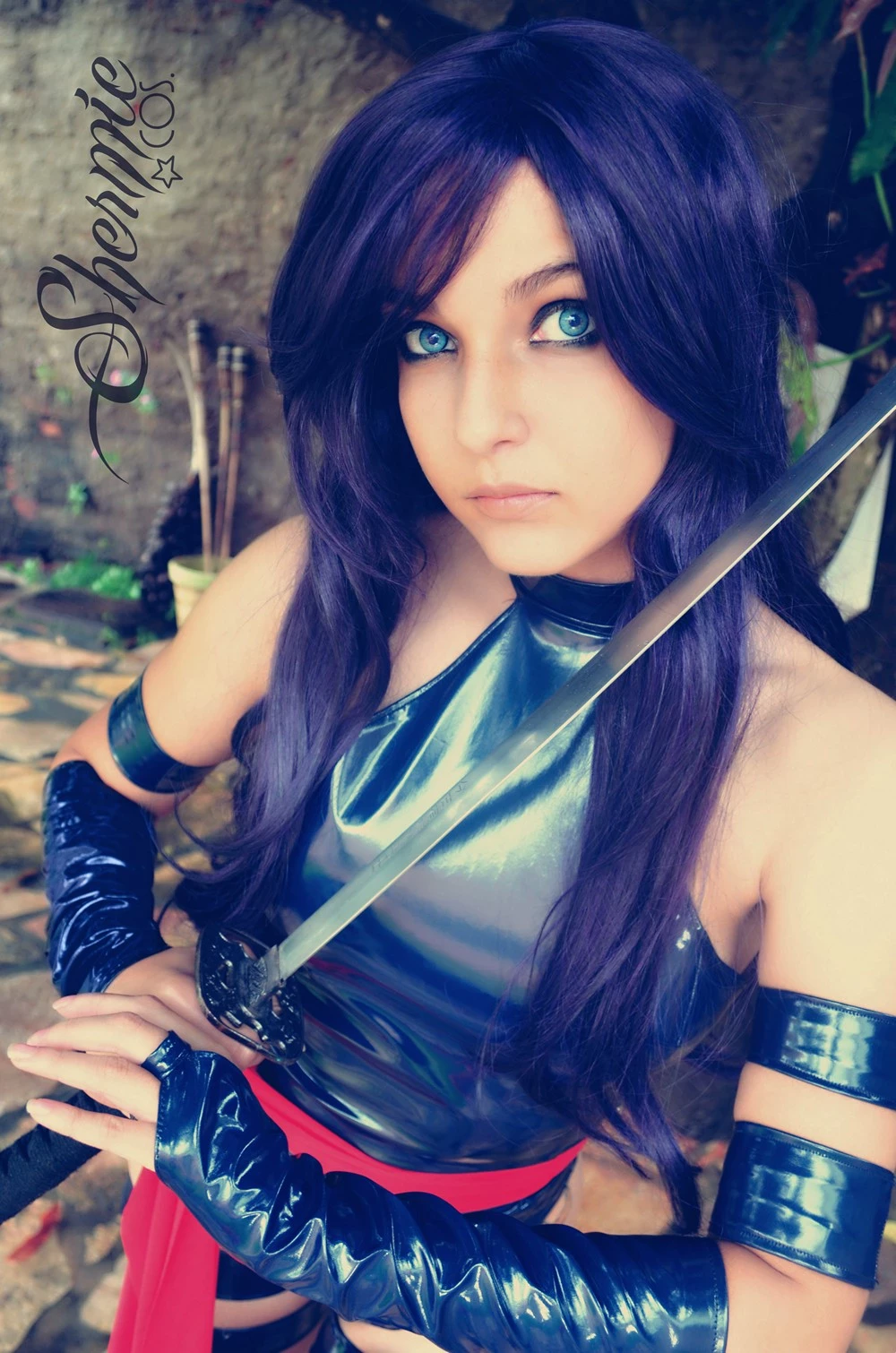 Assorted X-Men Psylocke Cosplay