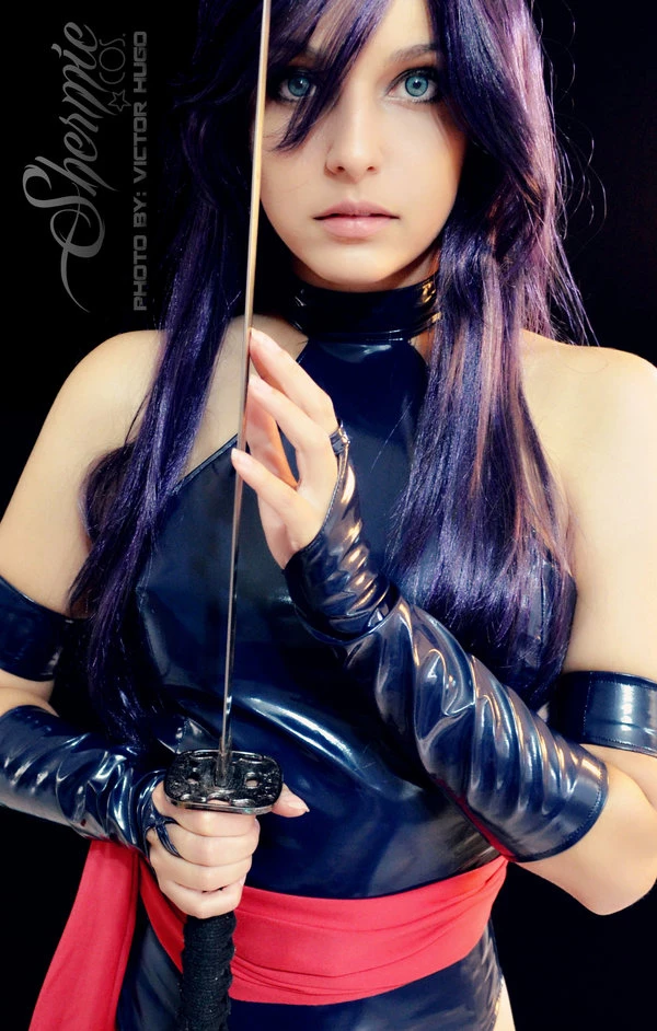 Assorted X-Men Psylocke Cosplay