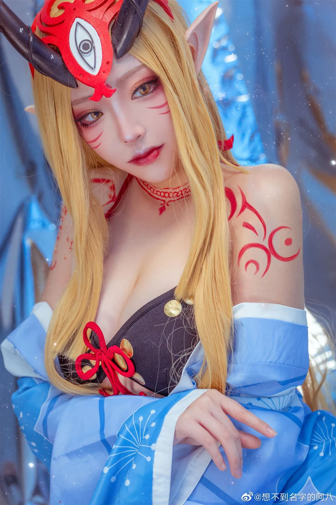 《Fate》茨木童子泳裝Cosplay[CN：想不到名字的阿八] [14P]