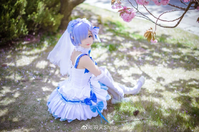 從零開始蕾姆花嫁cos,美萌可愛 cn羽天Shine [12P]