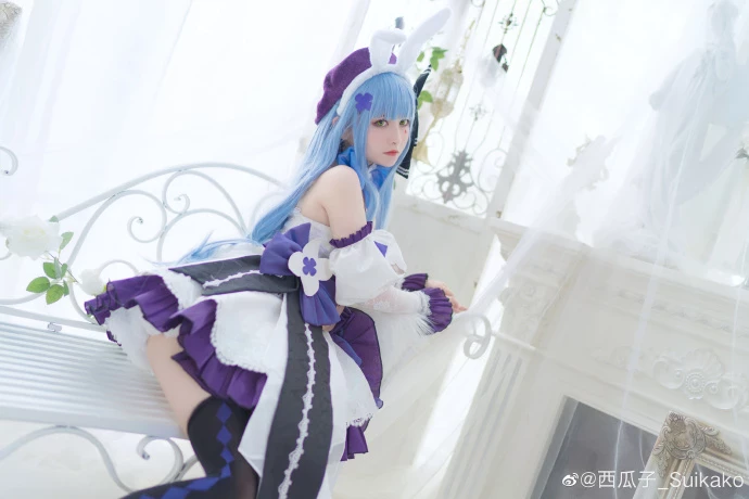 少女前線HK416星之螢禮服cos cn西瓜子_Suikako [9P]