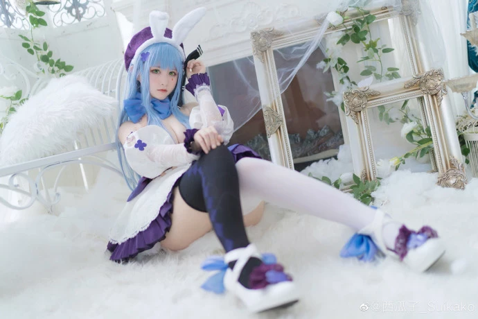 少女前線HK416星之螢禮服cos cn西瓜子_Suikako [9P]