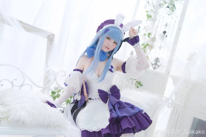 少女前線HK416星之螢禮服cos cn西瓜子_Suikako [9P]