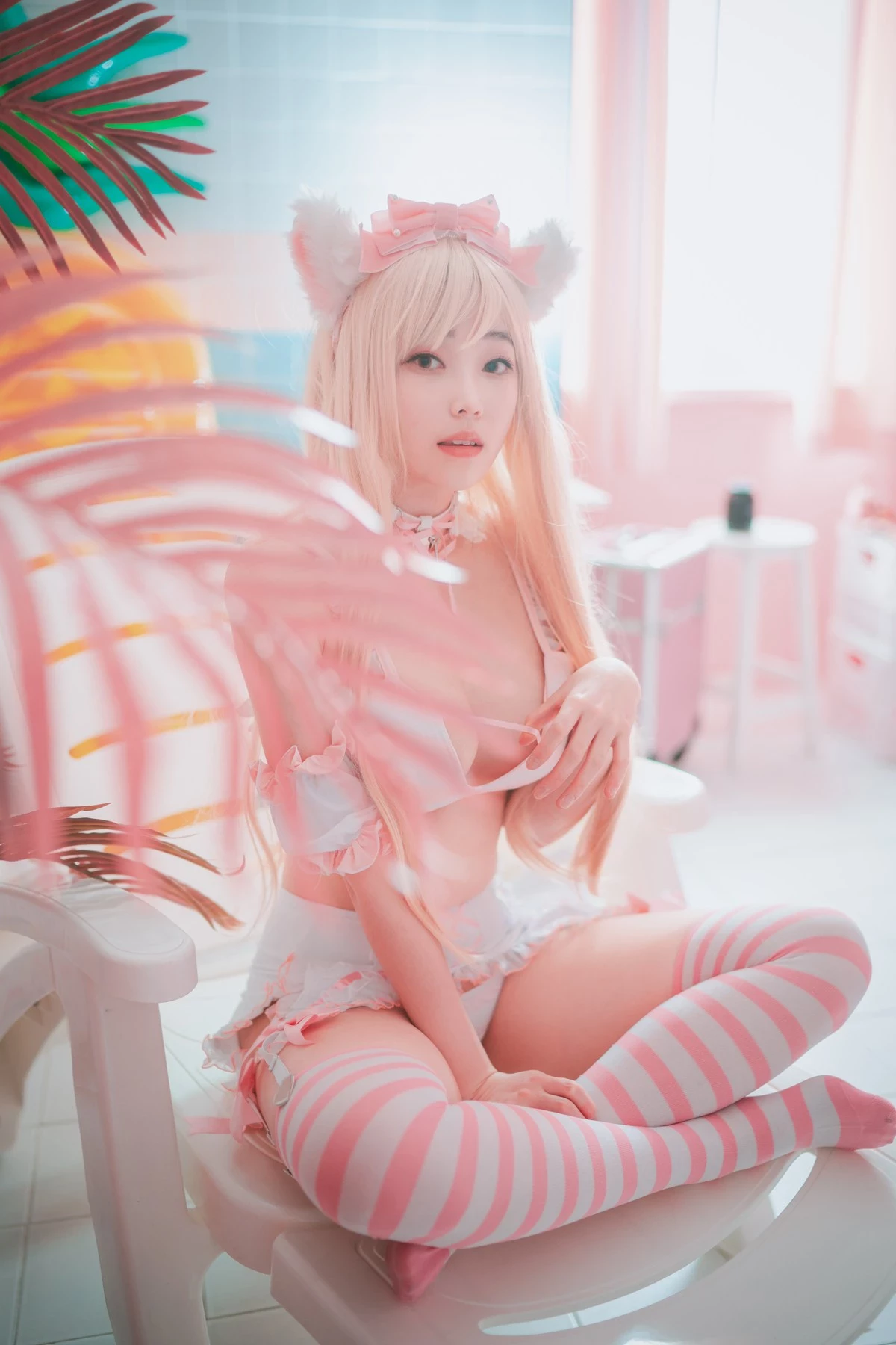 韓國妹子Bambi[밤비]- Angel de Rosa [48P]