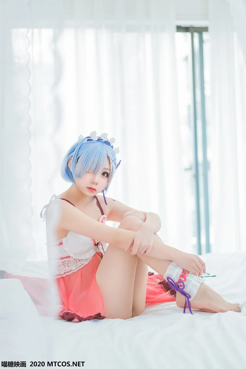 [Cosplay] 喵糖映畫 VOL.112 蕾姆睡衣 [4 February 2022]