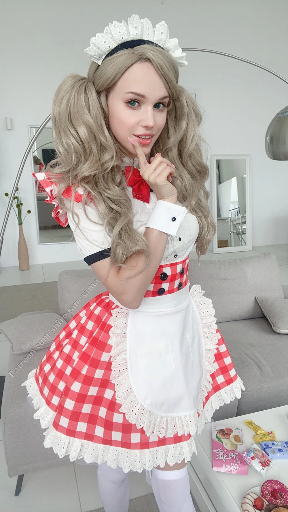 Shirogane - Ann Takamaki maid