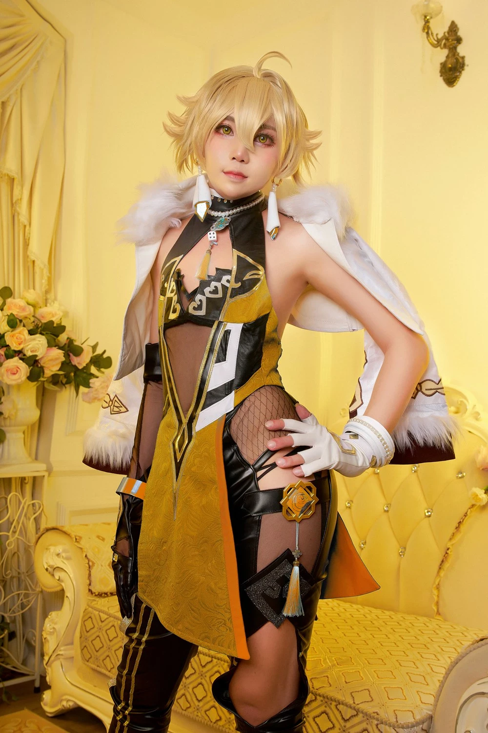 [2022-6-2] Velvet-chann - Gamble Aether [Cosplay]