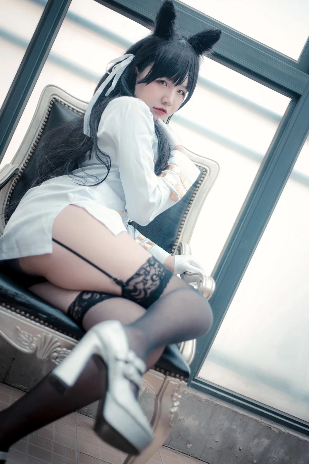 [Cosplay] Aban is very happy today 阿半今天很開心 — Atago [Azur Lane] [3 May 2022]