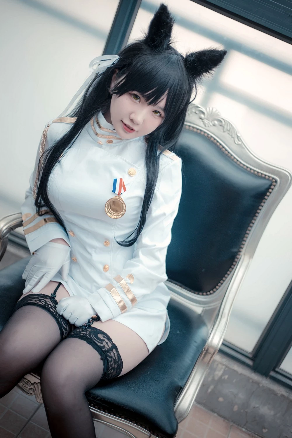 [Cosplay] Aban is very happy today 阿半今天很開心 — Atago [Azur Lane] [3 May 2022]