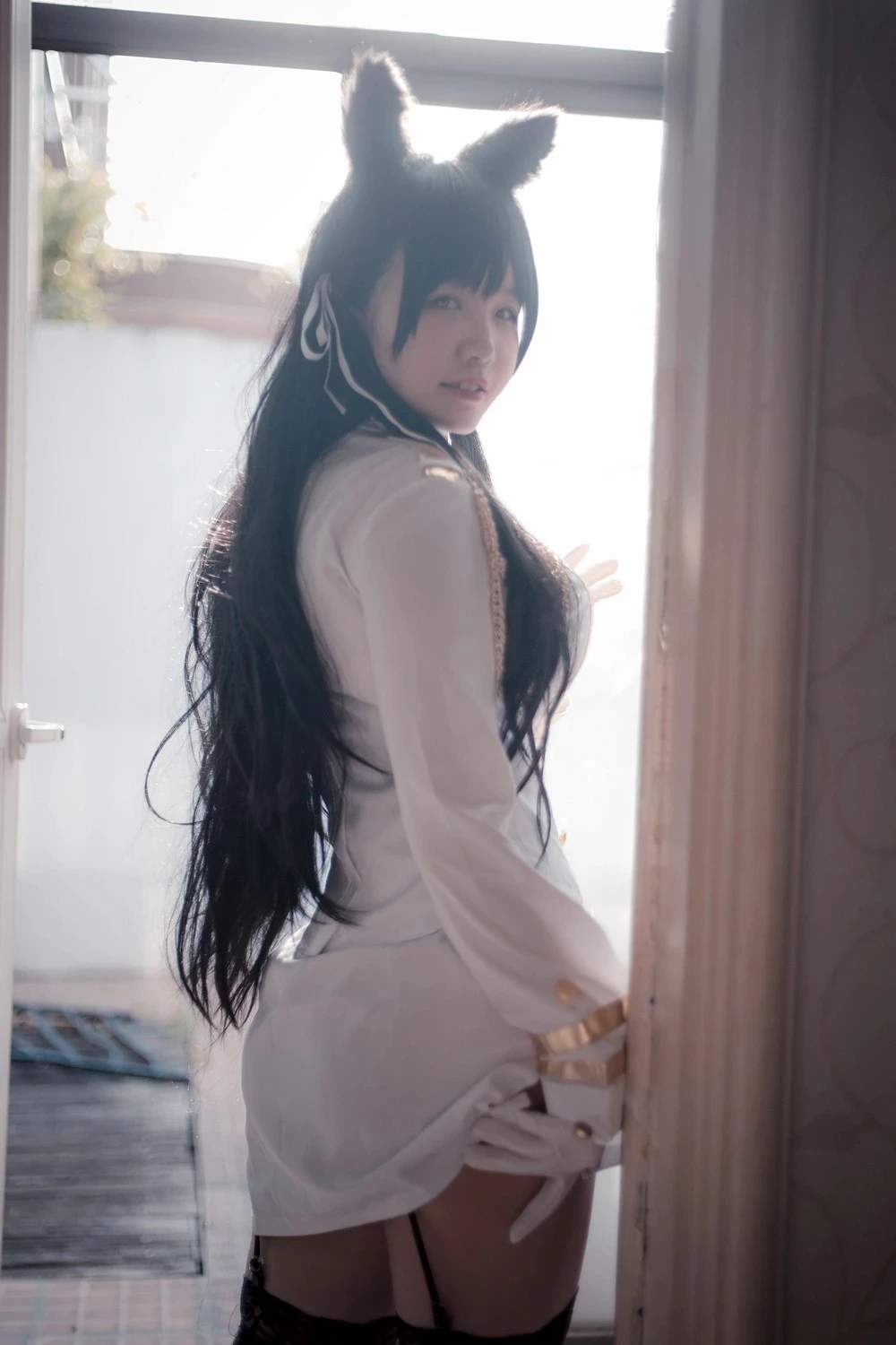 [Cosplay] Aban is very happy today 阿半今天很開心 — Atago [Azur Lane] [3 May 2022]