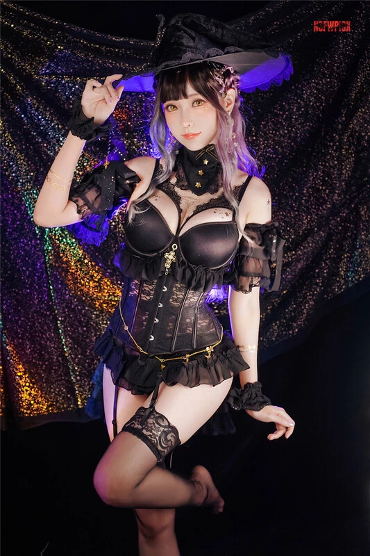 ElyEE子 – NO.77 Original Witch & Cat魔女與貓 [74P]