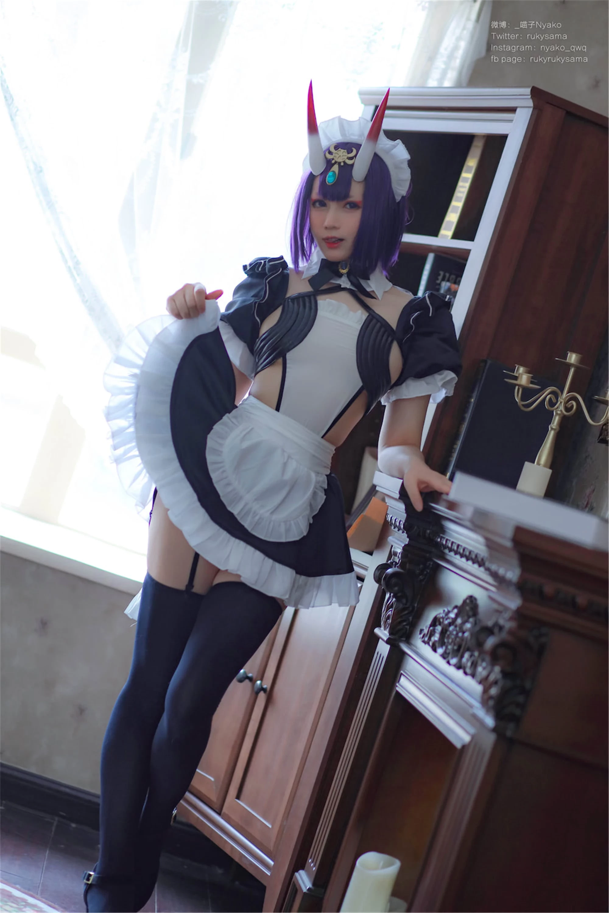 FGO 酒吞童子 女僕 Nyako - Shuten Douji Maid [42P]