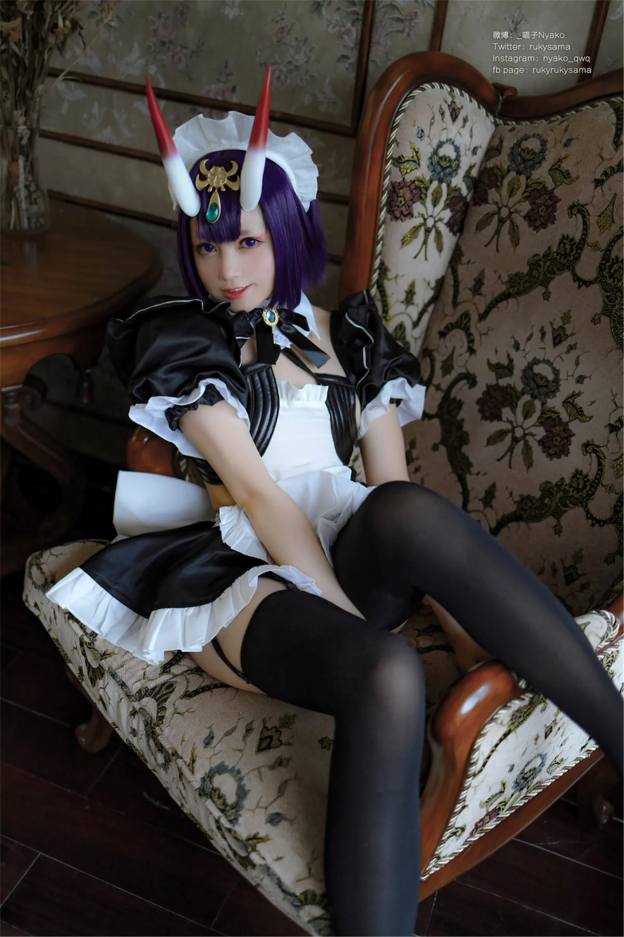 FGO 酒吞童子 女僕 Nyako - Shuten Douji Maid [42P]