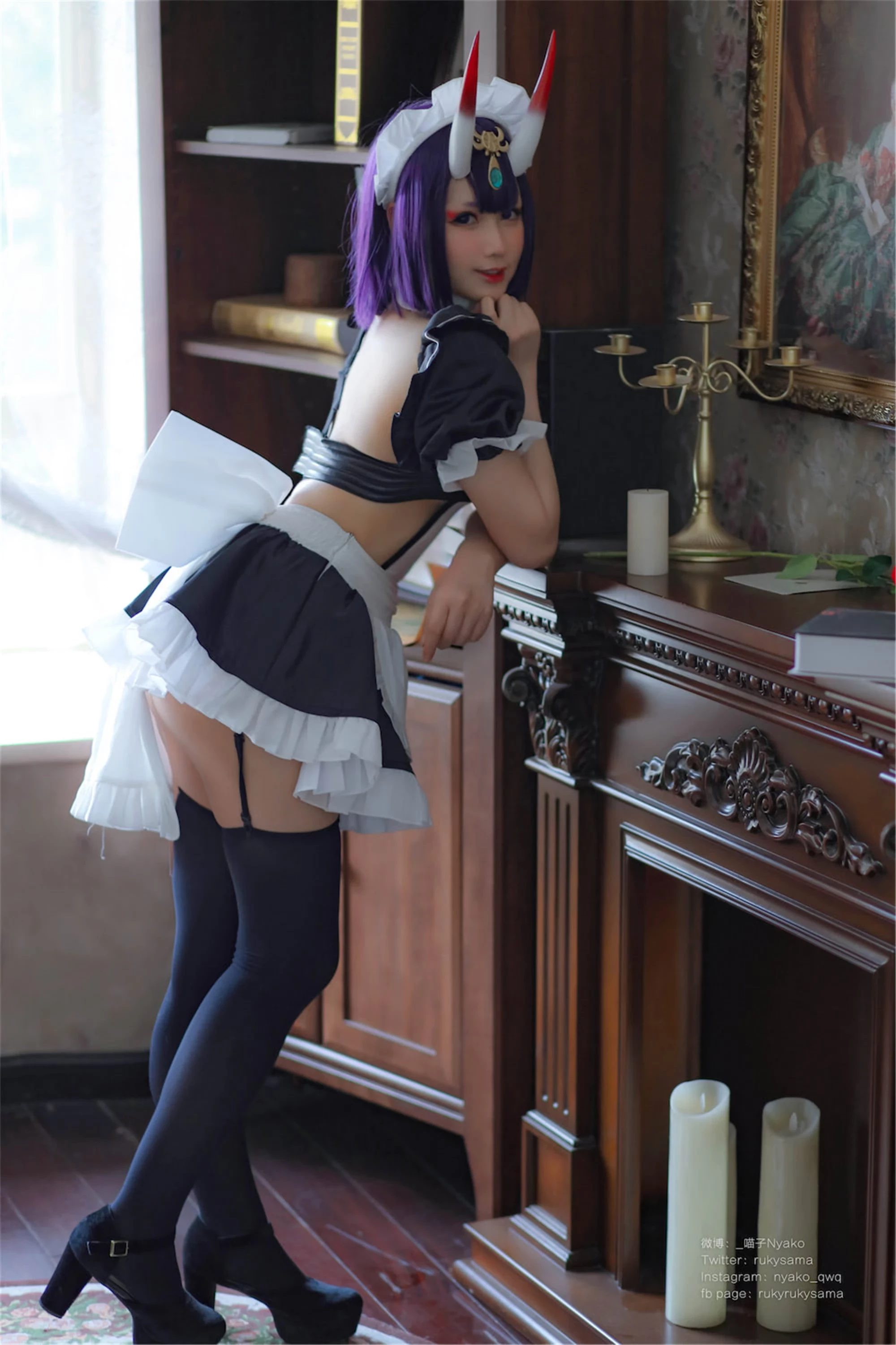 FGO 酒吞童子 女僕 Nyako - Shuten Douji Maid [42P]