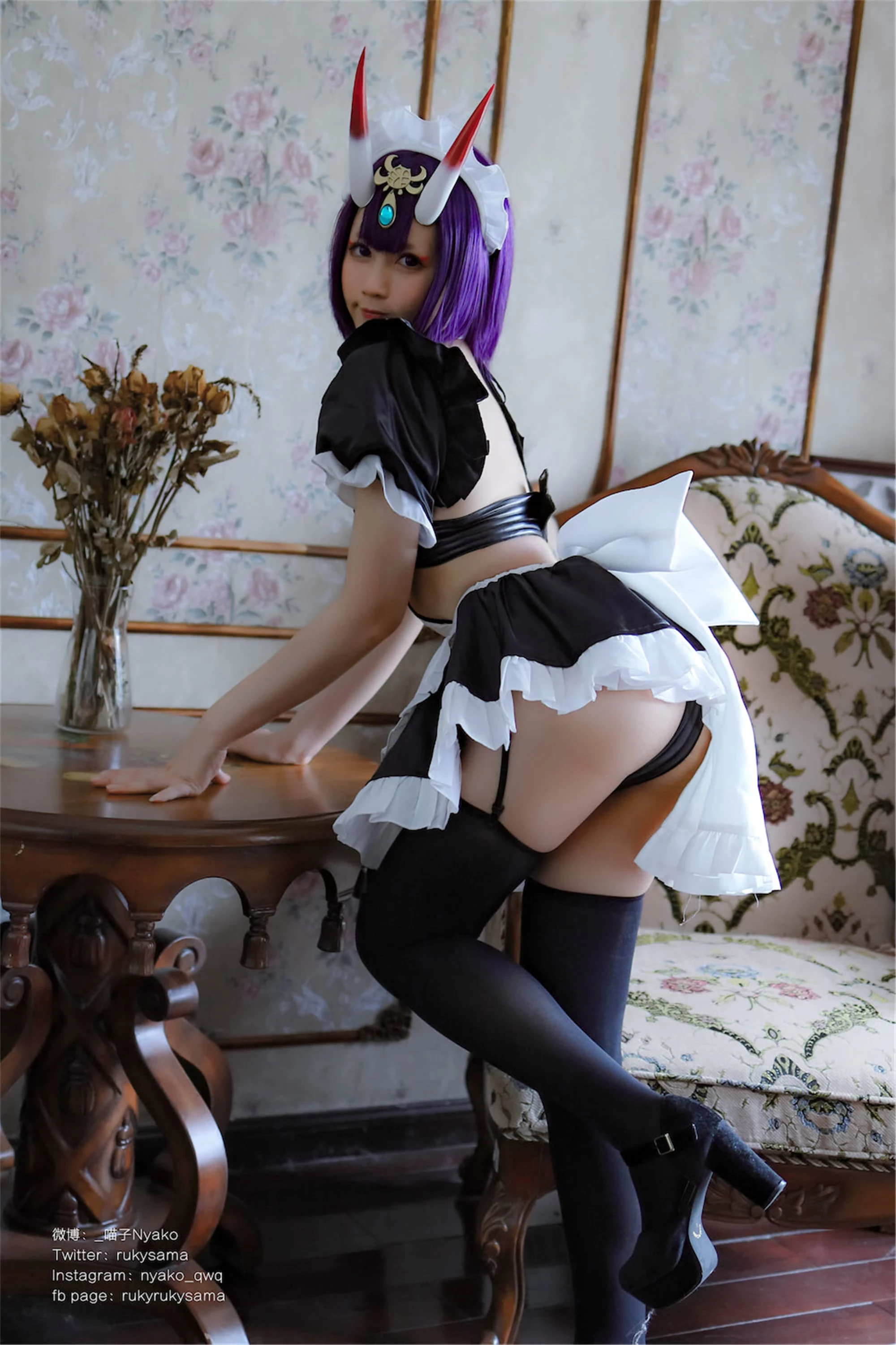 FGO 酒吞童子 女僕 Nyako - Shuten Douji Maid [42P]