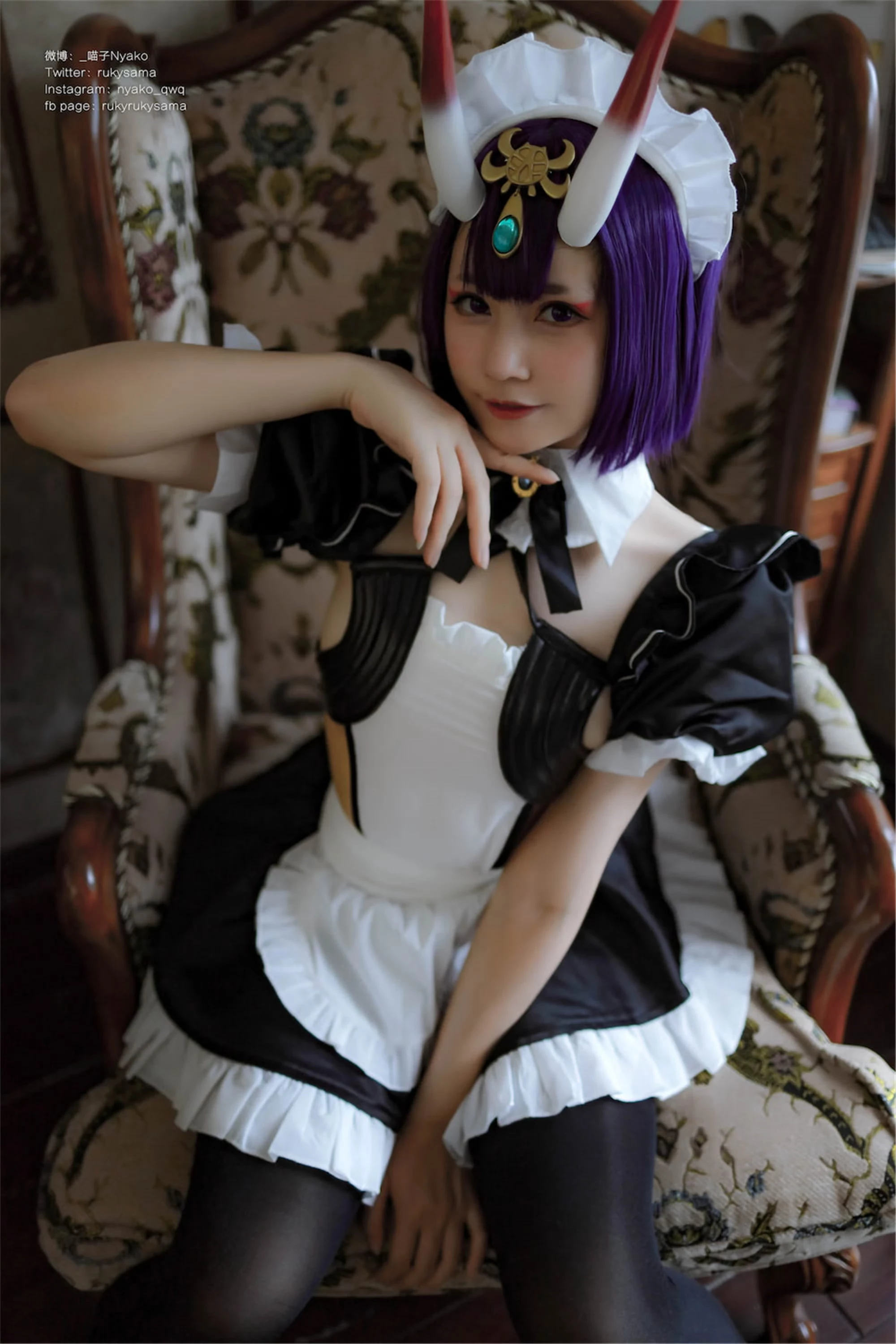 FGO 酒吞童子 女僕 Nyako - Shuten Douji Maid [42P]