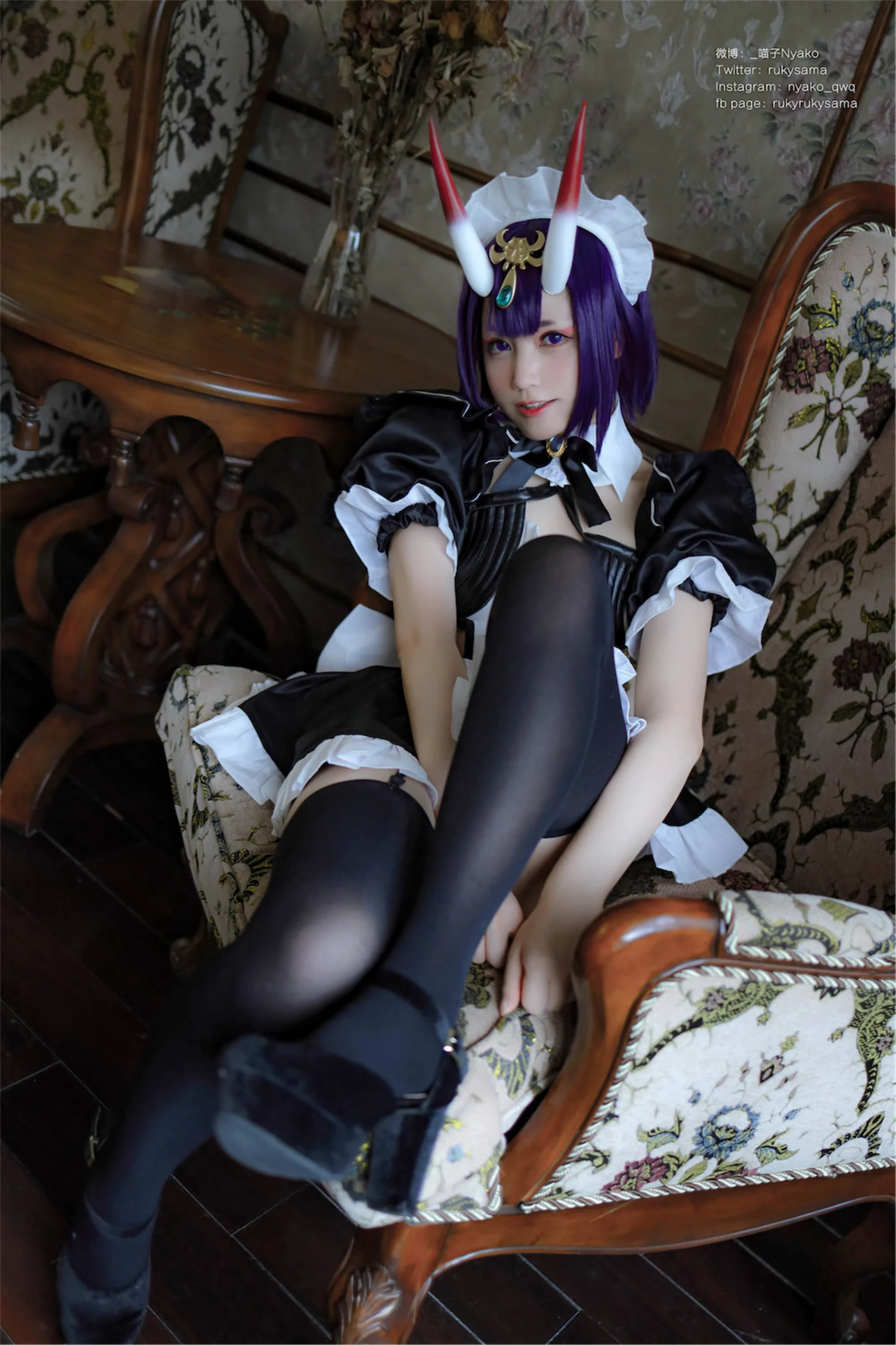 FGO 酒吞童子 女僕 Nyako - Shuten Douji Maid [42P]