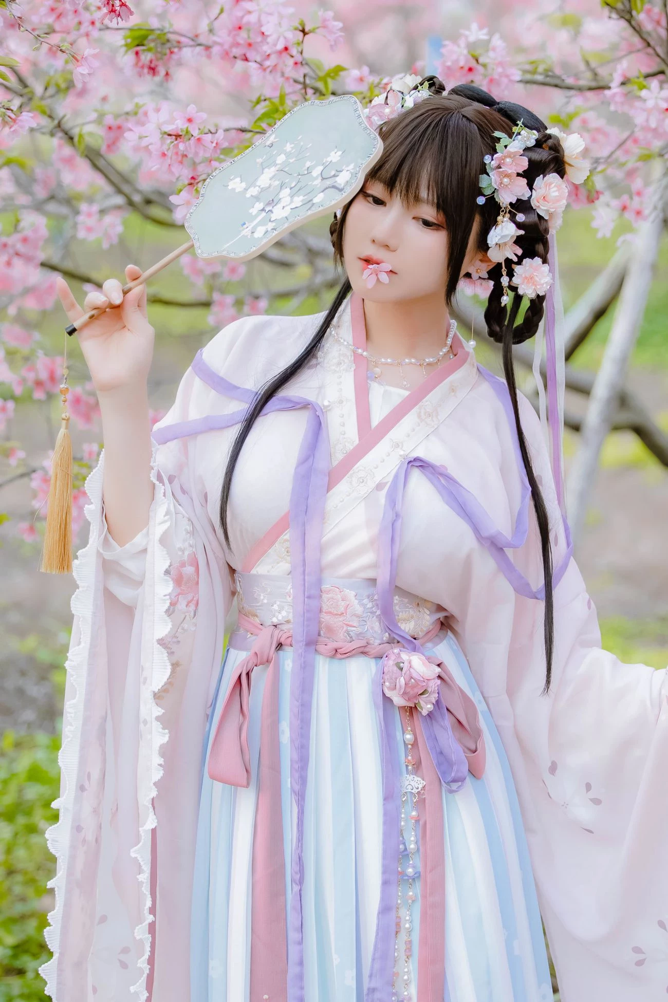 Nyako喵子 櫻花漢服 花神祈願