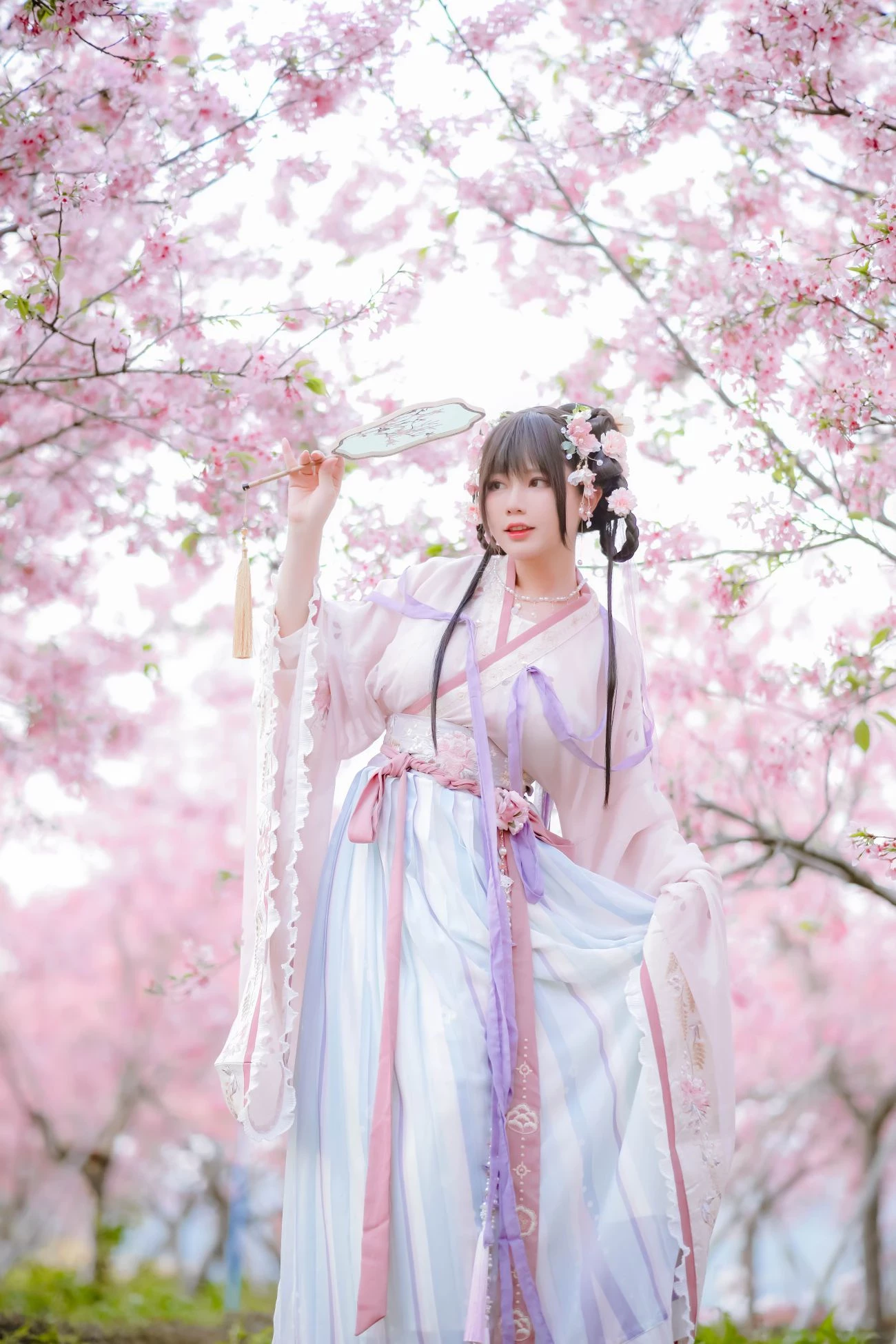 Nyako喵子 櫻花漢服 花神祈願