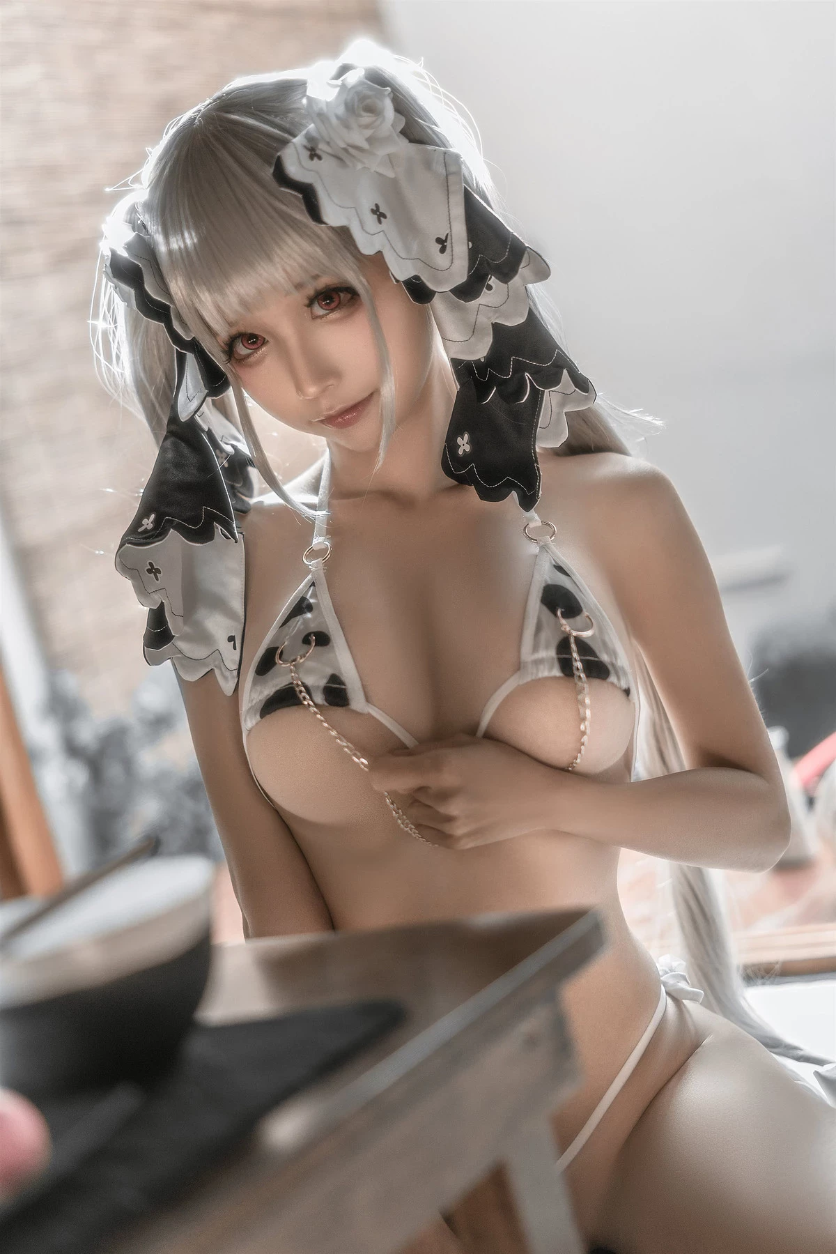 蠢沫沫 Cosplay 可畏婚紗紳士版