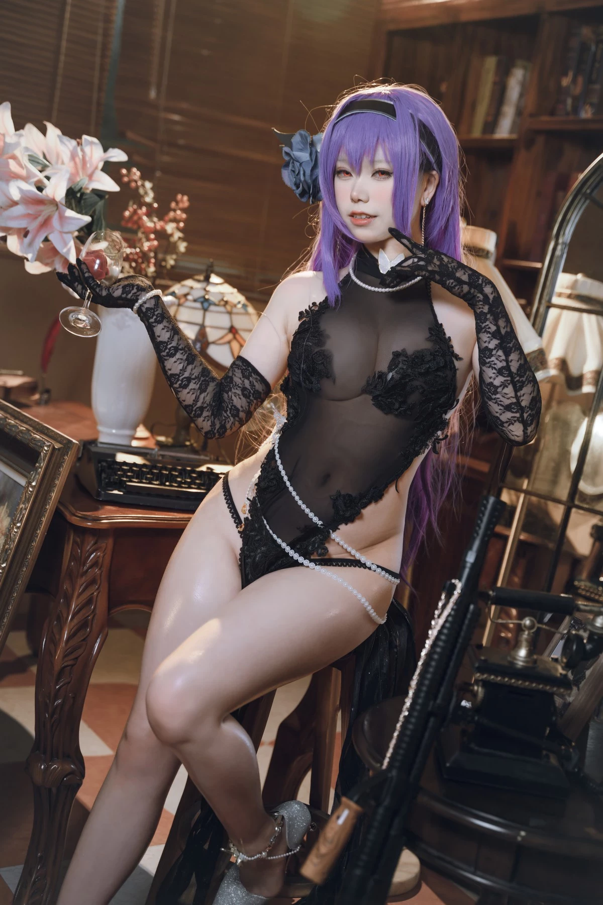 Cosplay 一北亦北 ZB-26 暗薔搖曳