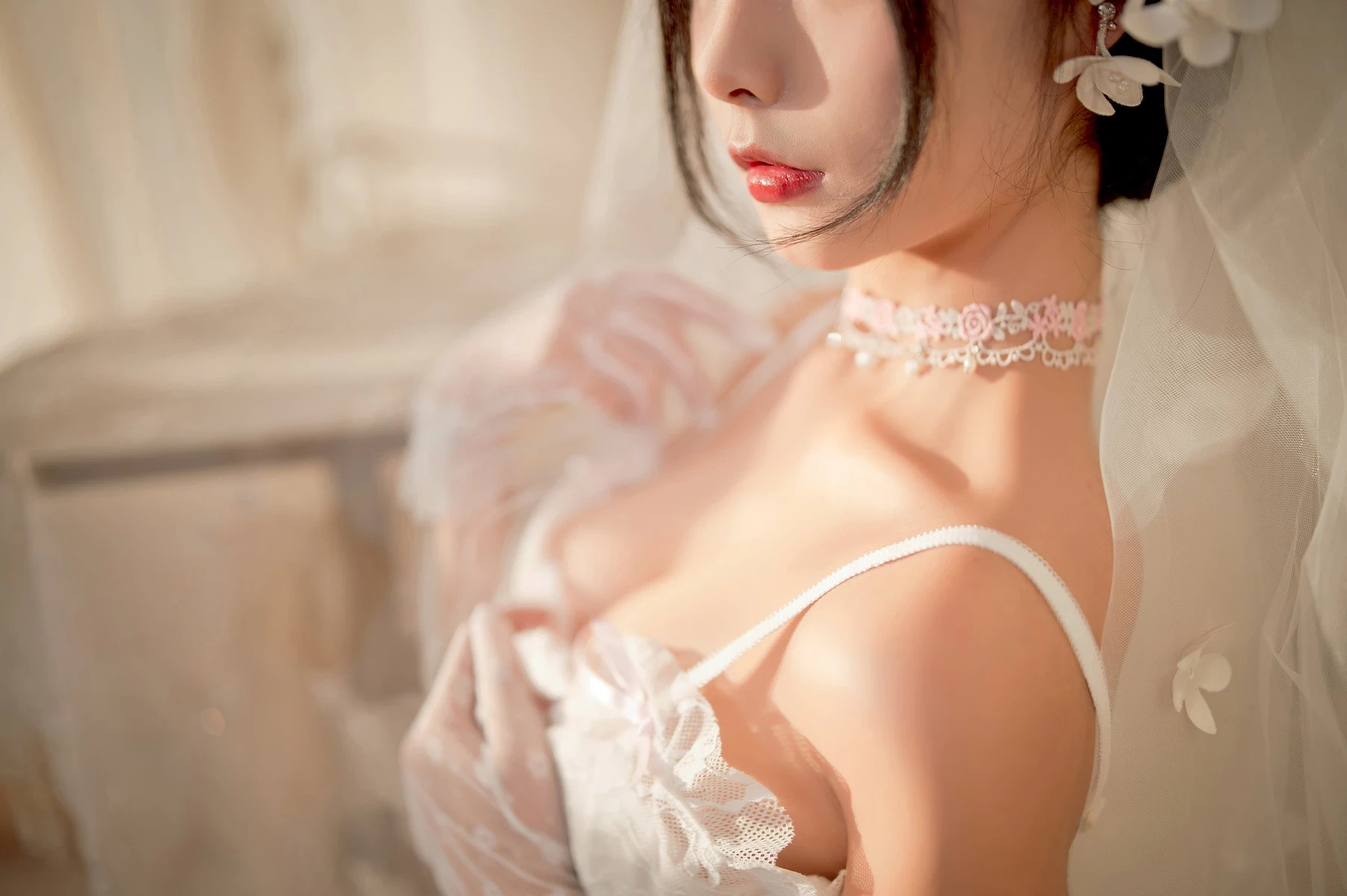 Cosplay Yuuhui玉匯 純白花嫁