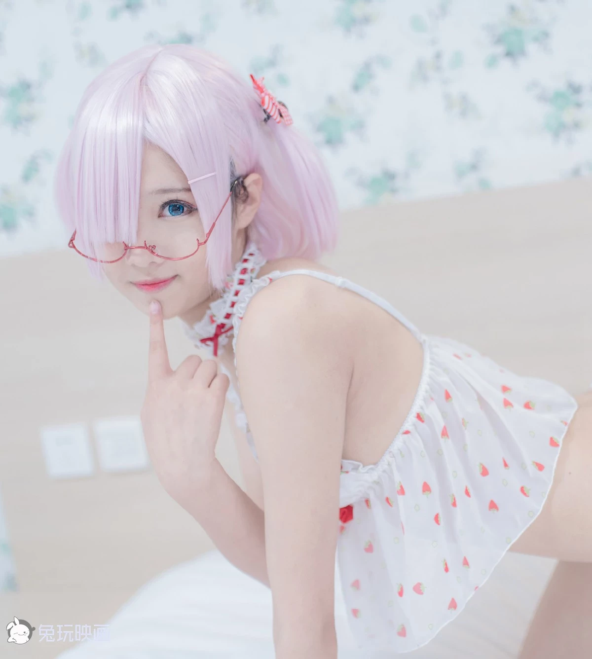 Cosplay 兔玩映畫 草莓裙