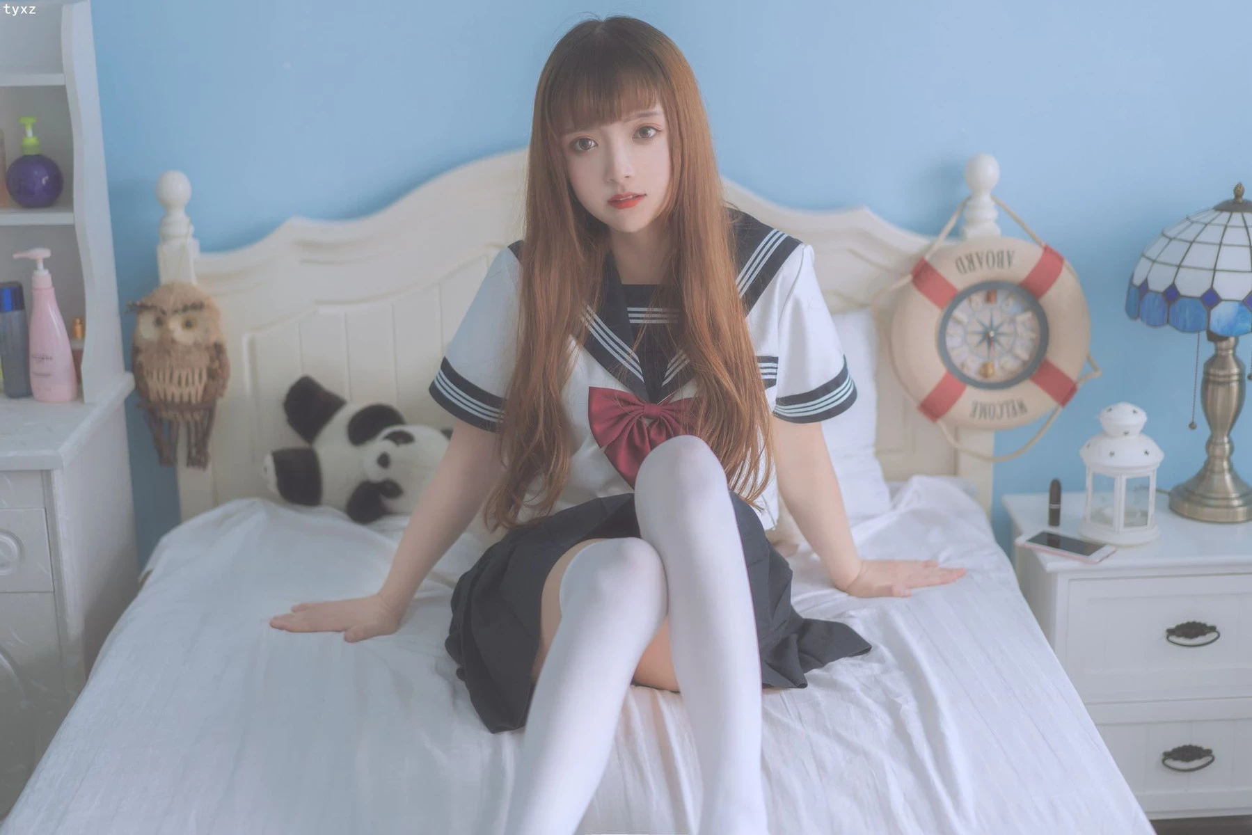 Cosplay 一隻雲燒 JK少女