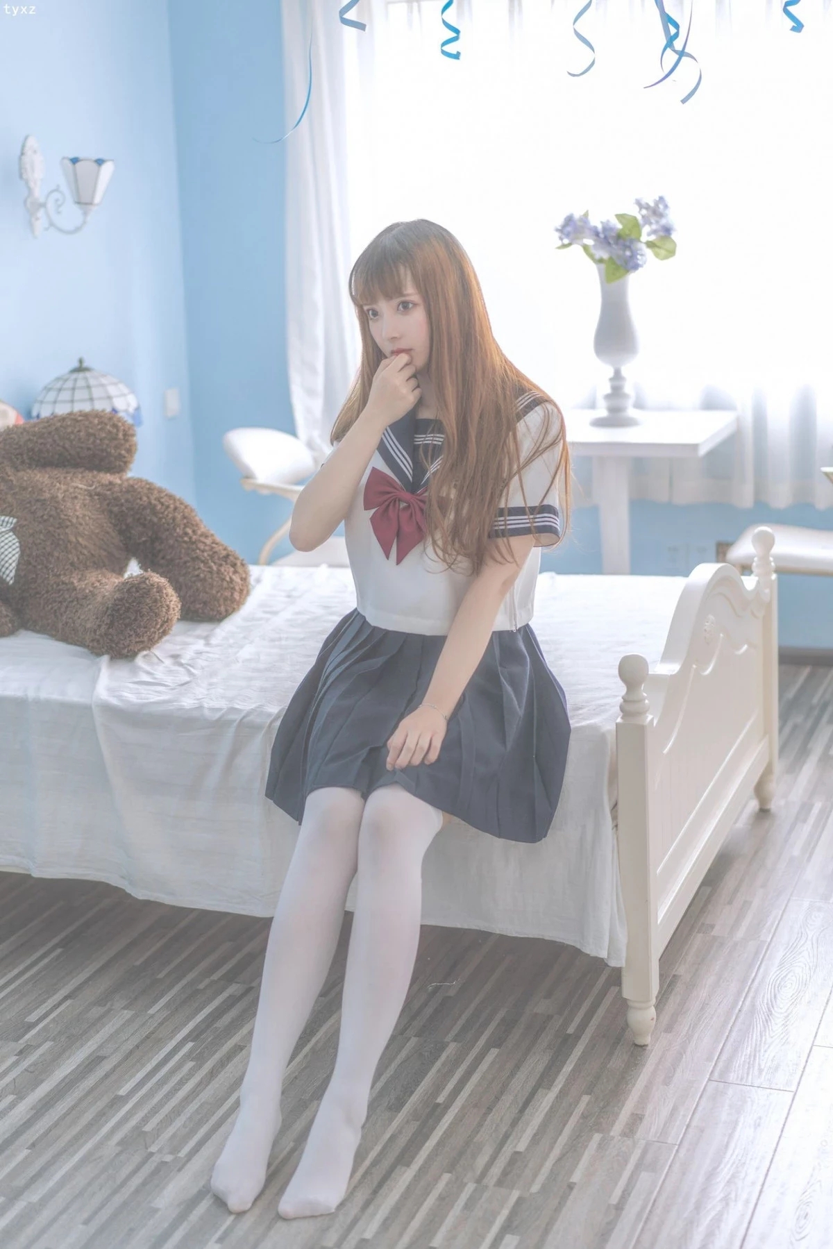 Cosplay 一隻雲燒 JK少女