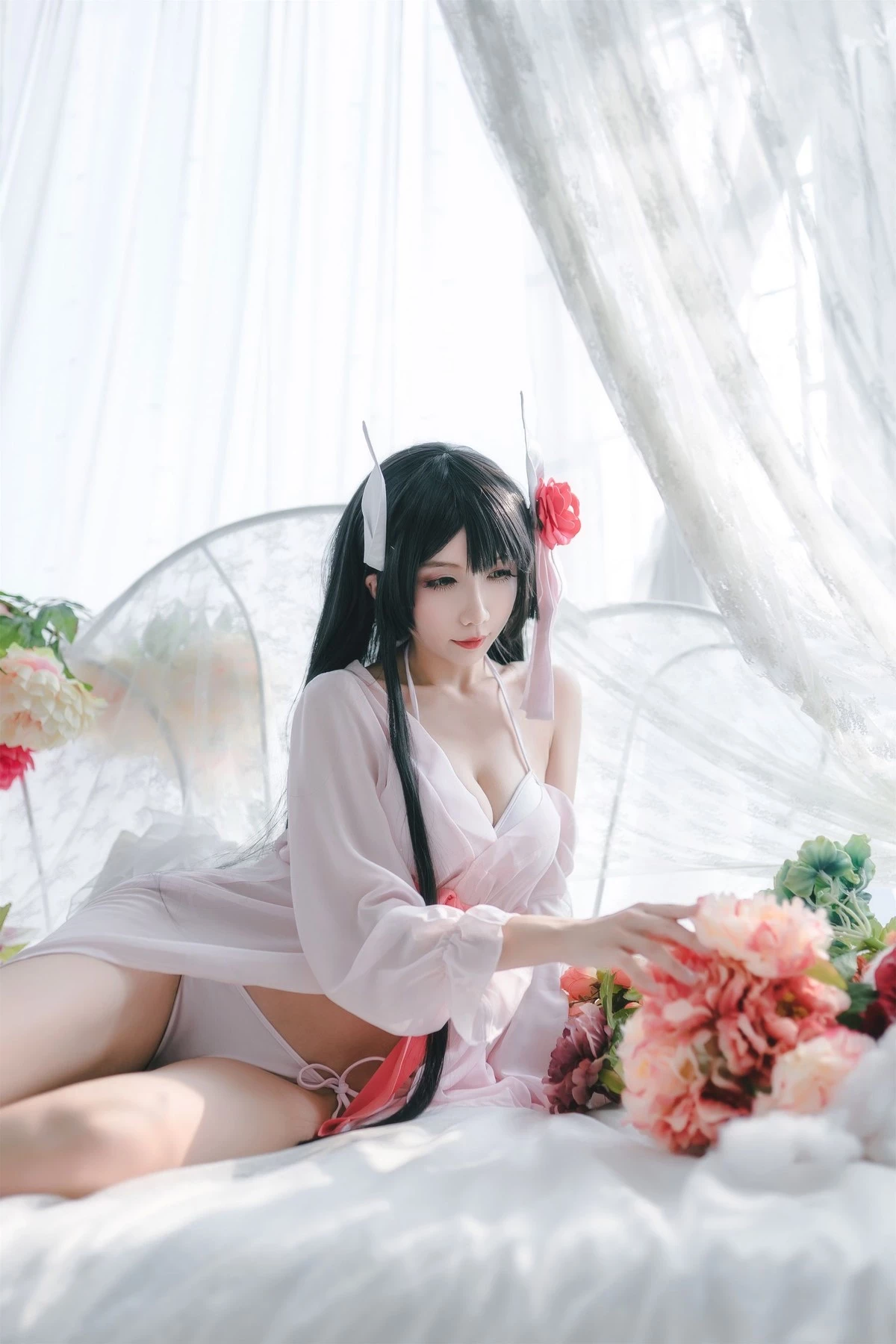 Cosplay 迷失人形QUQ 比叡 月下巡遊